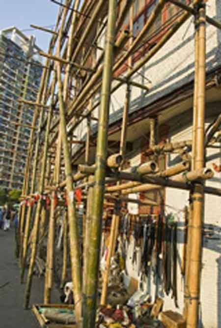 Signification Reves echafaudage bambou 