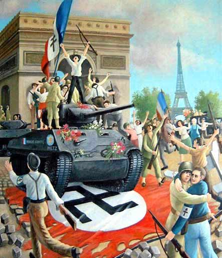 Signification Reve victoire Liberation de Paris Lucien Le Guern